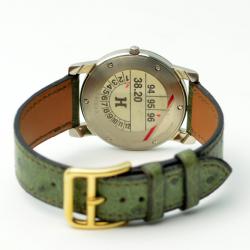 Hermes Unisex SS White Wristwatch 