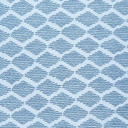 Pre Owned Hermès Blue Wave Print Silk Classic Tie