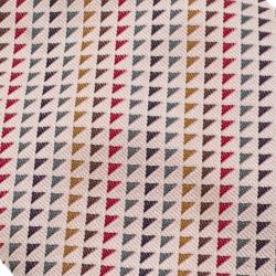 مملوكة مسبقًا Hermes Dull Pink Triangle Pattern Silk Jacquard Tie