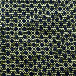Pre Owned Hermes Multicolor Woven Silk Tie
