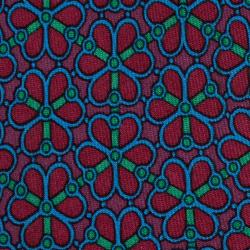 مملوكة مسبقًا Hermes Purple Floral Print Silk Tie