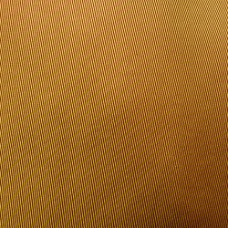 Pre Owned Hermes Vintage Mustard Yellow Two Tone Silk Traditional Tie