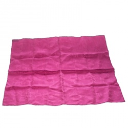 مملوكة مسبقًا منديل جيب هيرمس حرير جاكارد بنقوش هورسبيت وردي داكن مربع