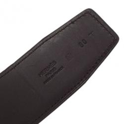 Hermes Black Leather H Buckle Belt 80CM