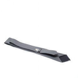 Pre Owned Hermes Grey Breakfast at Hermes Print Silk Twill Tie 