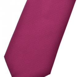 Pre Owned Hermes Purple Silk Tie