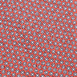 Pre Owned Hermès Red Silk Music Miguel Chevalier Tie