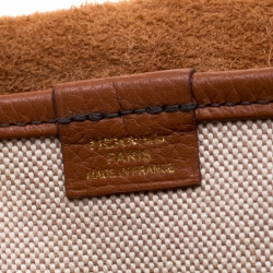 Hermes Etrusque Clemence Leather Bourlingue Messenger Bag
