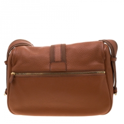 Hermes Etrusque Clemence Leather Bourlingue Messenger Bag