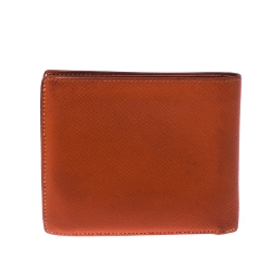Hermes Orange Epsom Leather MC² Copernic Wallet