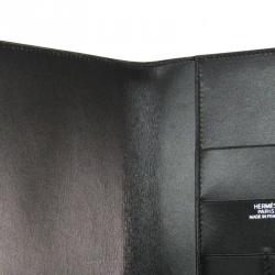 Hermes Black Leather Case