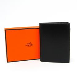 Hermes Black Leather Case