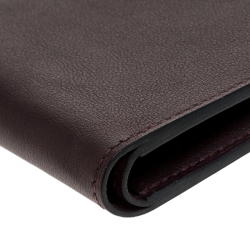 Hermes Macassar Swift Leather Citizen Twill compact Wallet