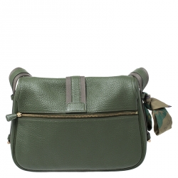 Hermes Canopee Clemence Leather Bourlingue Messenger Bag