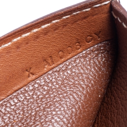 Hermes Fauve Barenia Leather MC² Copernic Wallet