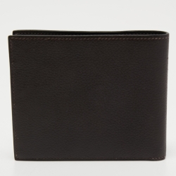 Hermès Chocolat/Orange Epsom Leather MC² Copernic Wallet