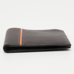Hermès Chocolat/Orange Epsom Leather MC² Copernic Wallet