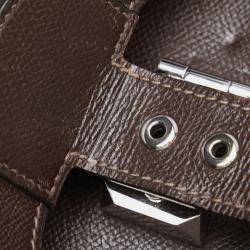 Hermes Brown Leather Togo Sac à Dépêches 38