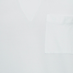 Hermes White Cotton Pique Crew Neck T-Shirt M