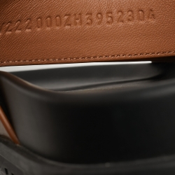 Hermes Brown Leather Chypre Flat Sandals Size 39
