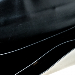 Pre Owned Hermes Black Leather Sac a Depeches 38 Briefcase