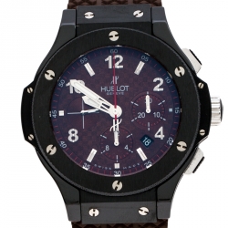 Pre Owned Hublot Brown Big Bang Frappuccino Limited Edition Men's Wristwatch 44mm