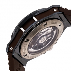 Pre Owned Hublot Brown Big Bang Frappuccino Limited Edition Men's Wristwatch 44mm
