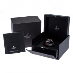 Pre Owned Hublot Brown Big Bang Frappuccino Limited Edition Men's Wristwatch 44mm