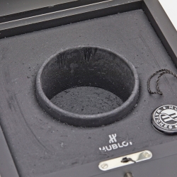 Pre Owned Hublot Green Titanium Alligator Rubber Classic Fusion 542.NX.8970.LR Men's Wristwatch 42 mm