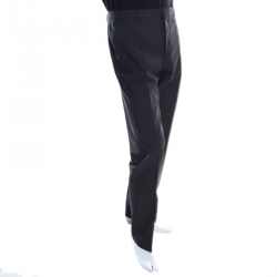 Hugo By Hugo Boss Grey Wool Slim Fit Himens Trousers XL
