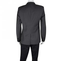 Hugo By Hugo Boss Super 100 Grey Wool Blazer L