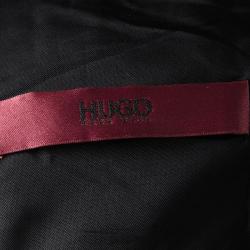 Hugo By Hugo Boss Super 100 Grey Wool Blazer L