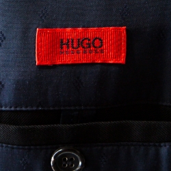 Hugo by Hugo Boss Black Wool Tailored Alkoso Blazer XL