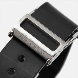 مملوكة مسبقًا Hysek Black 18K Rose Gold Stainless Steel Rubber Abyss Explorer AB06 Men's Wristwatch 44 mm