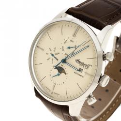 Ingersoll Cream Stainless Steel Aurora Men's Wristwatch 42MM