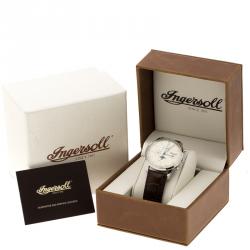 Ingersoll Cream Stainless Steel Aurora Men's Wristwatch 42MM