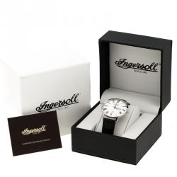 Pre Owned ساعة يد نسائية انجرسول غرفتون II ستانلس ستيل بيضاء 340مم