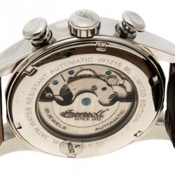 Pre Owned Ingersoll Cream Stainless Steel Nuroo Limited Edition Men's Wristwatch 47MM