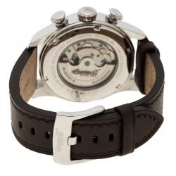 Pre Owned Ingersoll Cream Stainless Steel Nuroo Limited Edition Men's Wristwatch 47MM