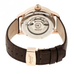 مملوكة مسبقًا ساعة يد رجالية إينغيرسول ستستسون II ستيل مطلي ذهب وردي سوداء 44 مم