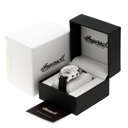 مملوكة مسبقًا Ingersoll White Stainless Steel Limited Edition Brandenburger Gate Men's Wristwatch 44MM