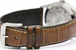 Pre Owned IWC Black Stainless Steel Flieger Men's Wristwatch 39MM