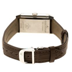 Jaeger-LeCoultre Silver Grey Stainless Steel Reverso GT 270.8.62 Men's Wristwatch 26 mm