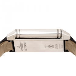  Jaeger LeCoultre Silver Stainless Steel Grande Reverso 273.8.04 Men's Wristwatch 30 mm