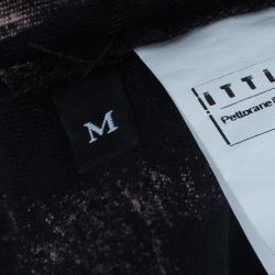 Pre Owned تيشيرت جان بول غوتييه طباعة تجريدية للرجال M