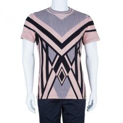 مملوكة مسبقًا Jean Paul Gaultier Abstract Print Men’s T-Shirt  L