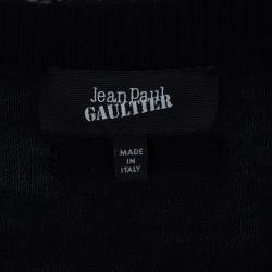 مملوكة مسبقًا Jean Paul Gaultier Mens Knit Tie Sweater S