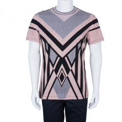 Jean Paul Gaultier Mens Abstract Print T-Shirt XL