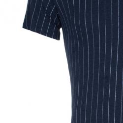 Pre Owned Jean Paul Gaultier Mens Pinstriped T-Shirt S
