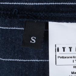 Pre Owned Jean Paul Gaultier Mens Pinstriped T-Shirt S